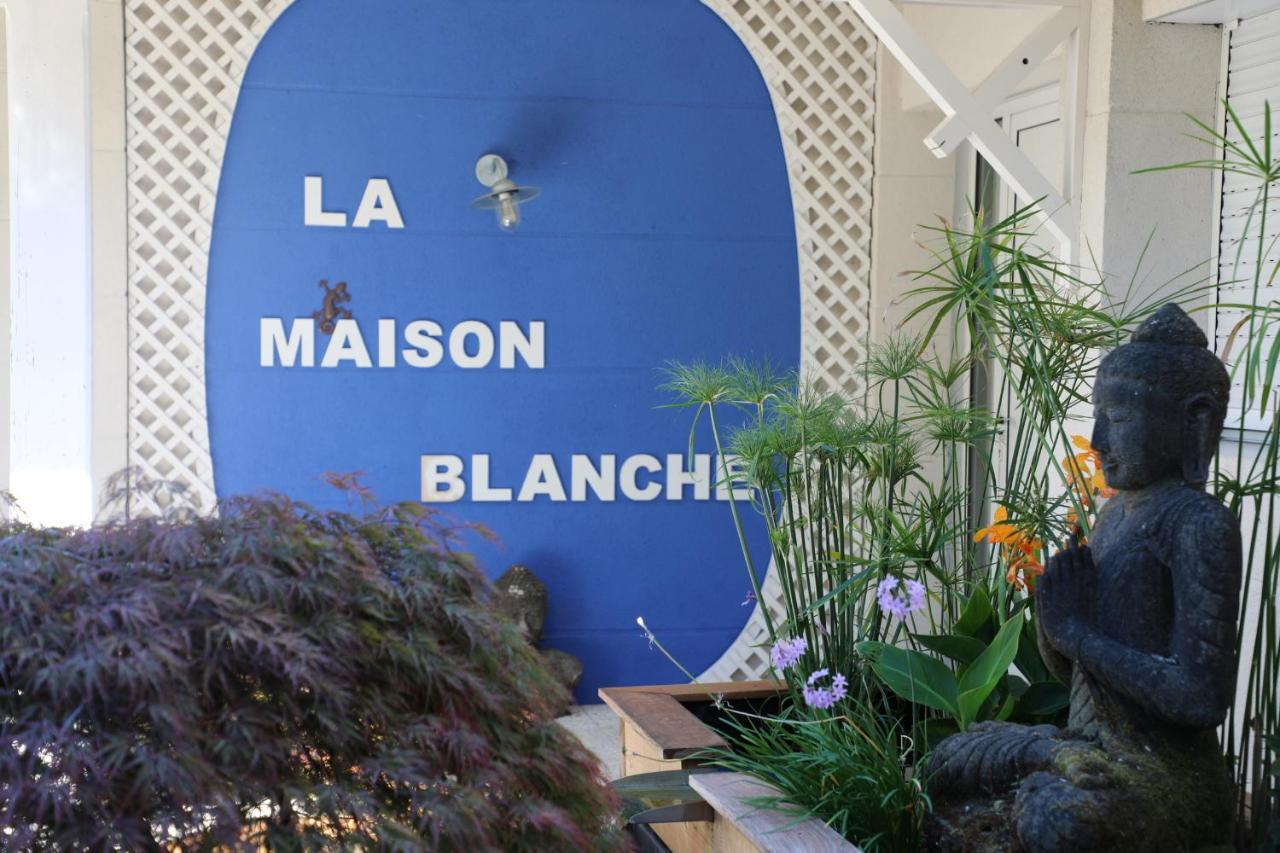 La Maison Blanche De Lanton Exteriör bild