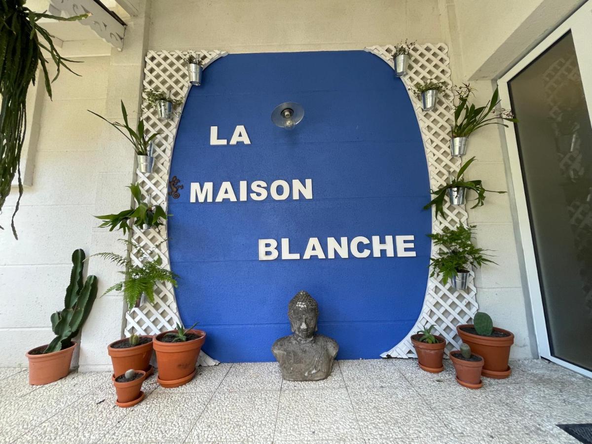 La Maison Blanche De Lanton Exteriör bild